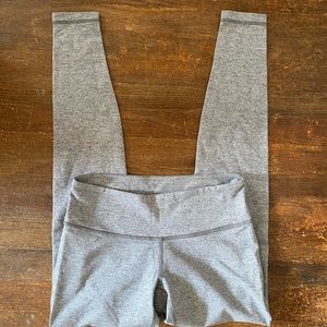 Lululemon Gray Wunder Under Mid Rise Legging 28”